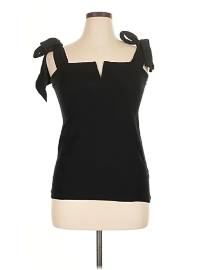 Pre-owned Torrid Short Sleeve Top Black One Shoulder Neckline Tops