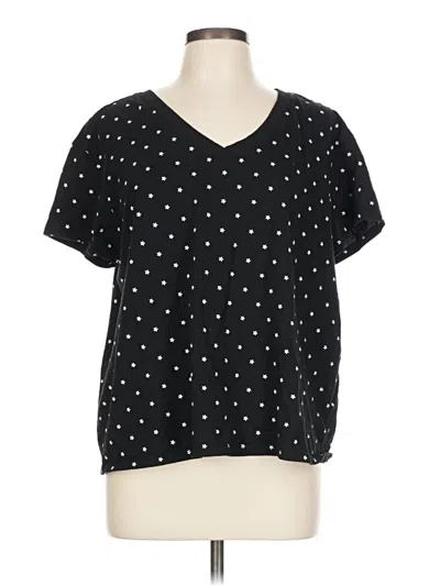 Pre-owned Torrid Short Sleeve T-shirt In Black