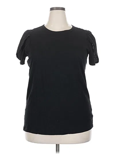 Pre-owned Torrid Short Sleeve T-shirt In Black