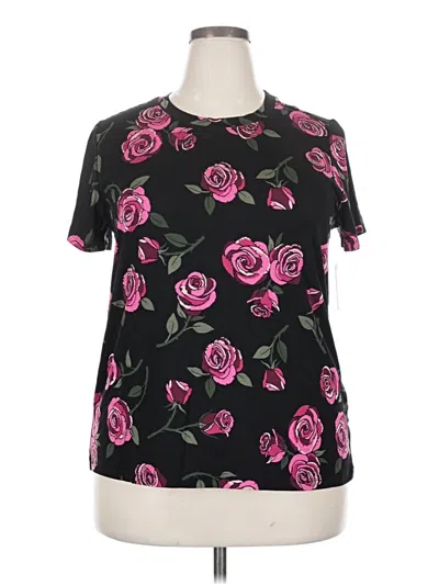 Torrid Short Sleeve T-shirt In Black