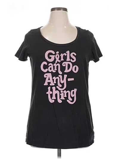 Pre-owned Torrid Short Sleeve T-shirt In Black