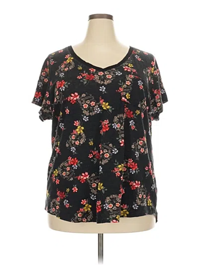 Pre-owned Torrid Short Sleeve T-shirt In Black