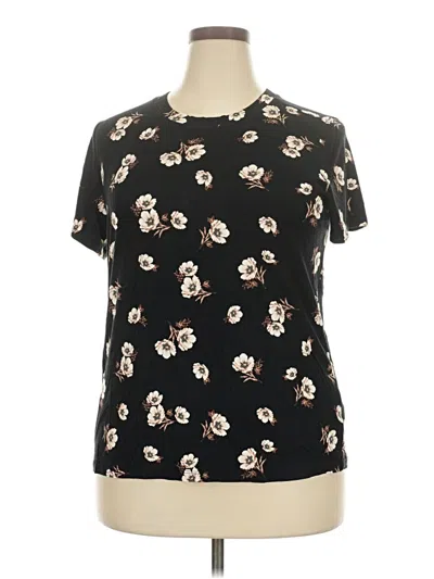 Pre-owned Torrid Short Sleeve T-shirt In Black