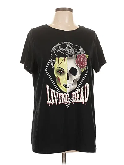 Pre-owned Torrid Short Sleeve T-shirt In Black
