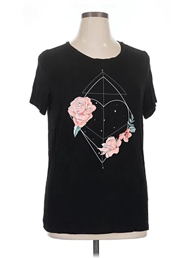 Pre-owned Torrid Short Sleeve T-shirt In Black