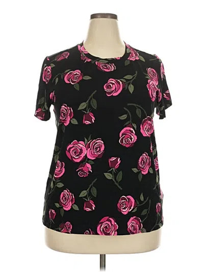 Pre-owned Torrid Short Sleeve T-shirt In Black