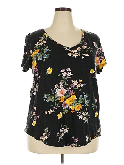 Pre-owned Torrid Short Sleeve T-shirt In Black