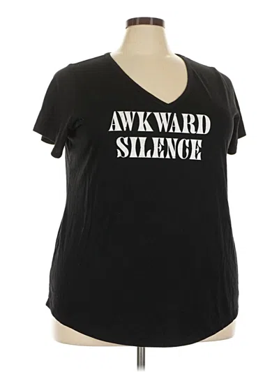 Pre-owned Torrid Short Sleeve T-shirt In Black