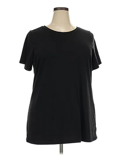 Pre-owned Torrid Short Sleeve T-shirt In Black