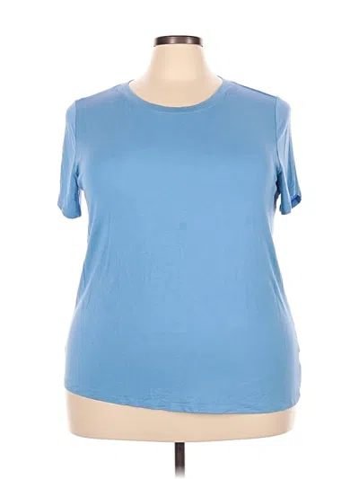 Pre-owned Torrid Short Sleeve T-shirt In Blue
