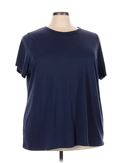 Pre-owned Torrid Short Sleeve T-shirt In Blue