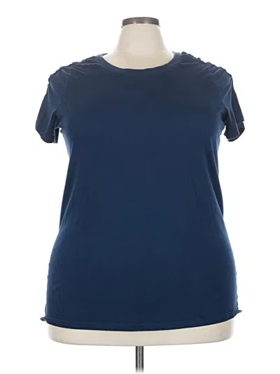 Pre-owned Torrid Short Sleeve T-shirt In Blue