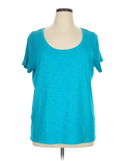Pre-owned Torrid Short Sleeve T-shirt In Blue