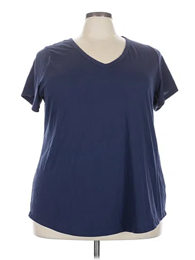 Pre-owned Torrid Short Sleeve T-shirt In Blue