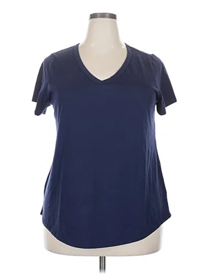 Pre-owned Torrid Short Sleeve T-shirt In Blue