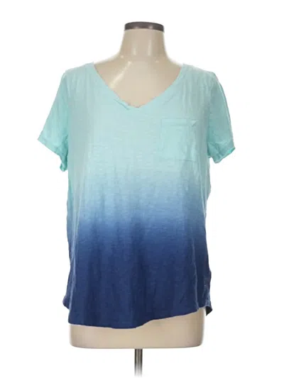 Pre-owned Torrid Short Sleeve T-shirt In Blue