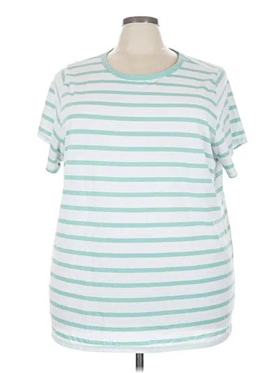 Pre-owned Torrid Short Sleeve T-shirt In Blue