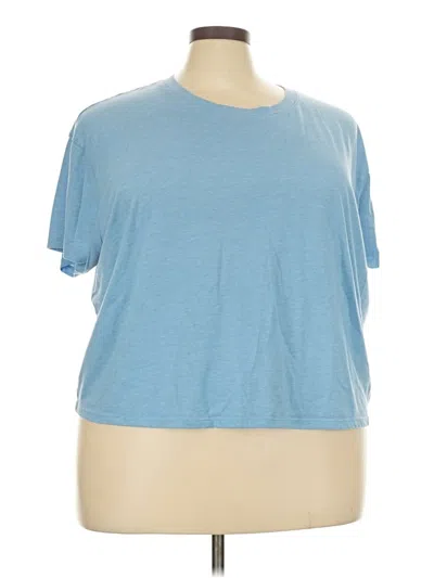 Pre-owned Torrid Short Sleeve T-shirt In Blue