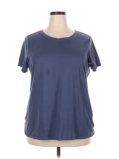 Pre-owned Torrid Short Sleeve T-shirt In Blue