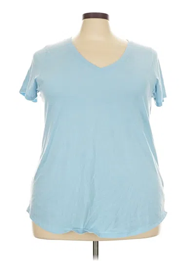 Pre-owned Torrid Short Sleeve T-shirt In Blue