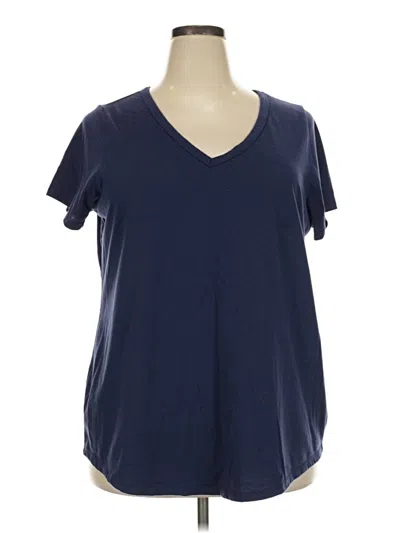 Pre-owned Torrid Short Sleeve T-shirt In Blue