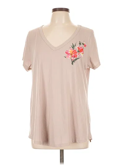 Pre-owned Torrid Short Sleeve T-shirt In Brown