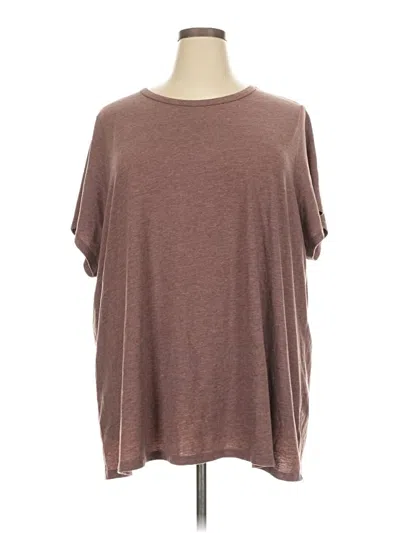 Pre-owned Torrid Short Sleeve T-shirt In Brown