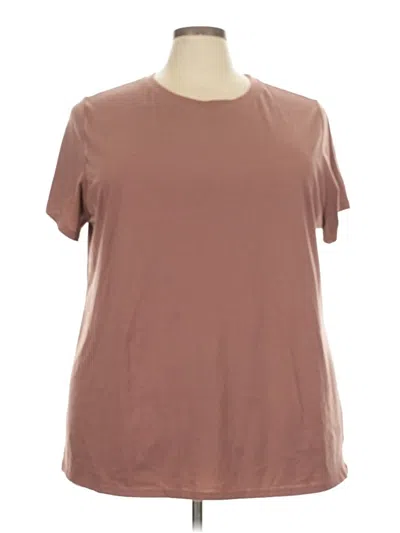 Pre-owned Torrid Short Sleeve T-shirt In Brown