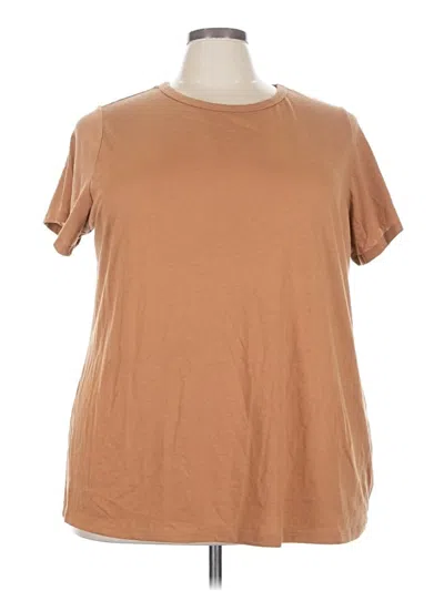 Pre-owned Torrid Short Sleeve T-shirt In Brown