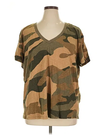 Pre-owned Torrid Short Sleeve T-shirt In Brown