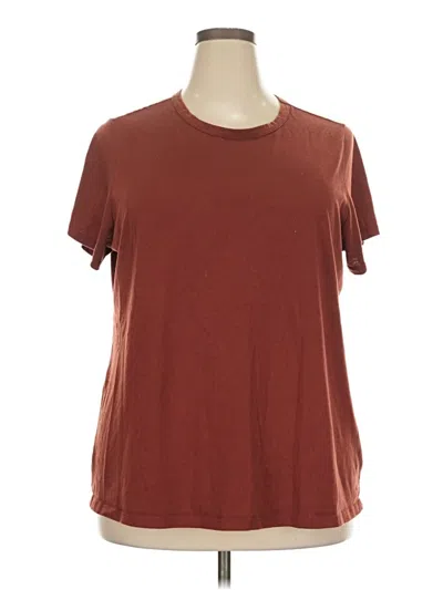 Pre-owned Torrid Short Sleeve T-shirt In Brown