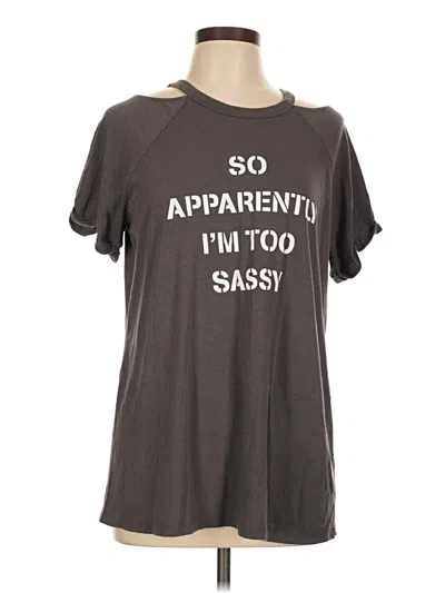 Pre-owned Torrid Short Sleeve T-shirt In Gray
