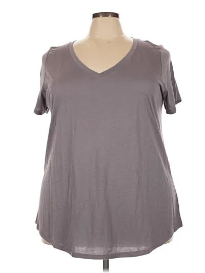 Torrid Short Sleeve T-shirt In Gray