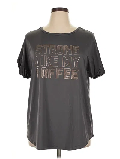 Pre-owned Torrid Short Sleeve T-shirt In Gray