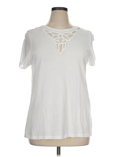 Pre-owned Torrid Short Sleeve T-shirt In Ivory
