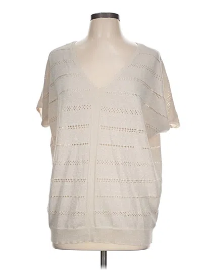 Pre-owned Torrid Short Sleeve T-shirt In Ivory