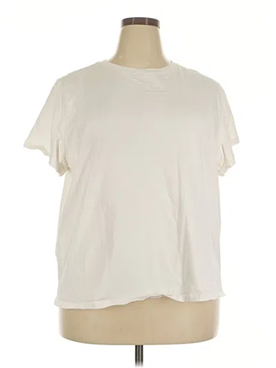 Pre-owned Torrid Short Sleeve T-shirt In Ivory