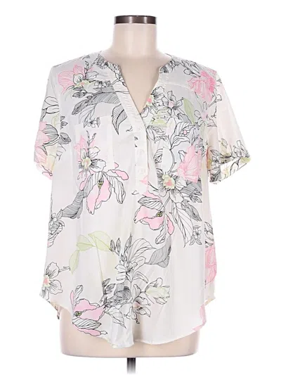 Pre-owned Torrid Short Sleeve T-shirt In Ivory