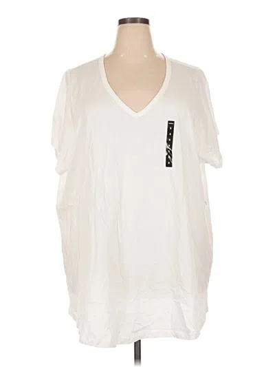 Pre-owned Torrid Short Sleeve T-shirt In Ivory