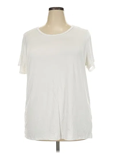 Pre-owned Torrid Short Sleeve T-shirt In Ivory