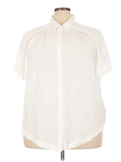 Pre-owned Torrid Short Sleeve T-shirt In Ivory