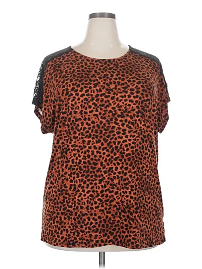 Pre-owned Torrid Short Sleeve T-shirt In Orange