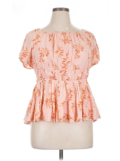 Pre-owned Torrid Short Sleeve T-shirt In Orange