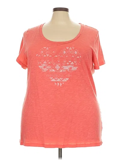 Pre-owned Torrid Short Sleeve T-shirt In Orange