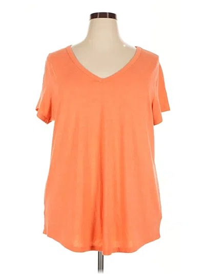 Pre-owned Torrid Short Sleeve T-shirt In Orange