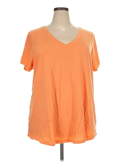 Pre-owned Torrid Short Sleeve T-shirt In Orange