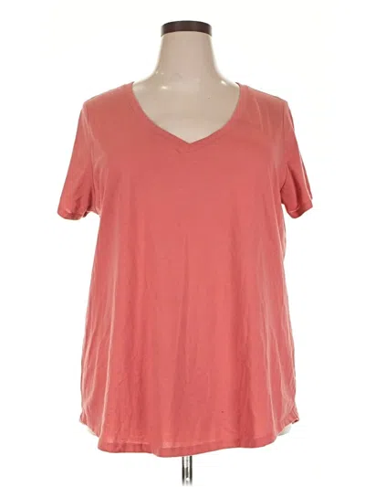 Pre-owned Torrid Short Sleeve T-shirt In Pink