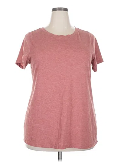 Pre-owned Torrid Short Sleeve T-shirt In Pink
