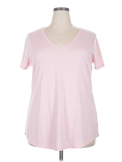 Pre-owned Torrid Short Sleeve T-shirt In Pink