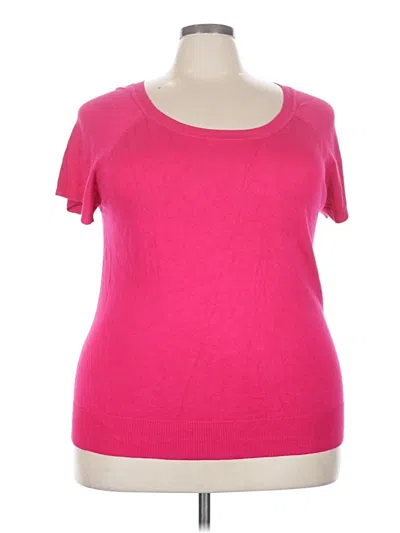 Pre-owned Torrid Short Sleeve T-shirt In Pink